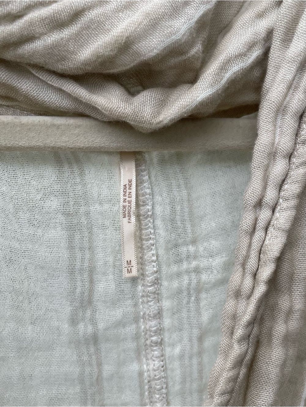 Free People Striped Beige Tunic Top - Picture 2 of 5